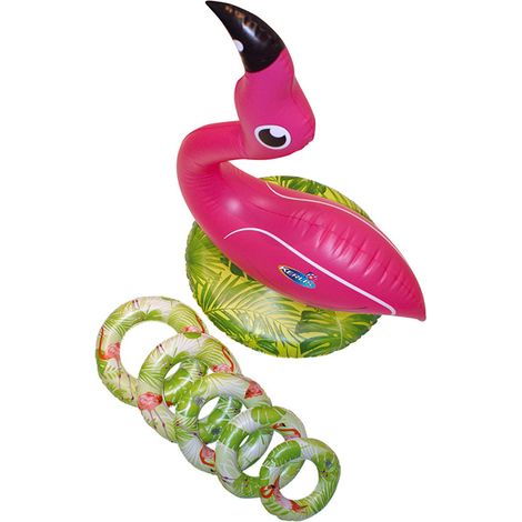 Jeu de lancer Flamant Rose pour piscine Kerlis (1/2)