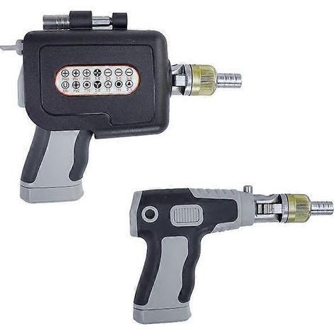 HONORNIC - Jeu de tournevis multifonctions 16 en 1, pistolet tournevis électrique avec embouts magnétiques