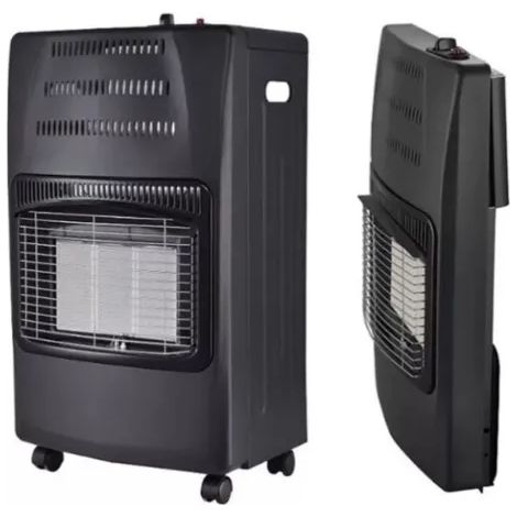 Chauffage à gaz Vinco pliable 4.2 kW butane/propane classe A 3 puissances - Nero