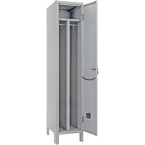 1PZ ARMADIO SPOGLIATOIO SPORCO/PULITO SLIM AD UNA ANTA MONTATO - cm.36x50x180h