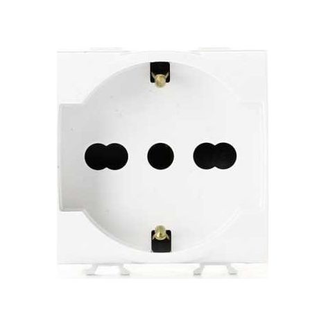 Enchufe GW10204 de 2 metros, 2P+T, 16A