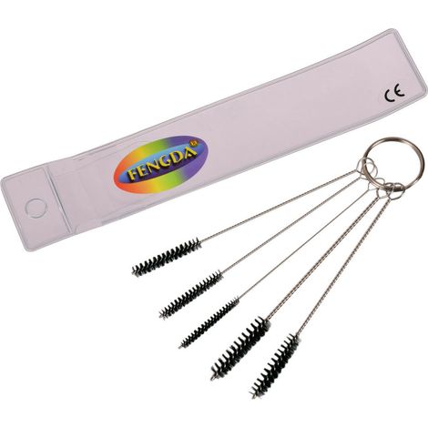 Juego de cepillos y varillas para la limpieza de aerógrafos Fengda BD-430