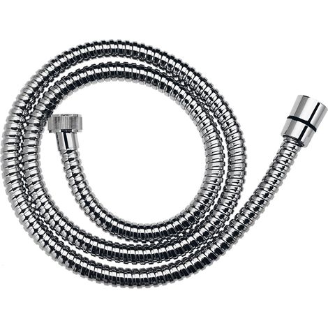 Tuyau de douche tressé en métal L - 120 cm, chromé