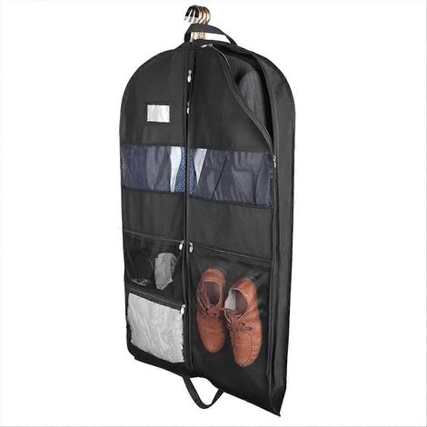 Große Aufbewahrungstaschen aus Netzgewebe für Reisen und Organisation, 2er-Set (1/5)