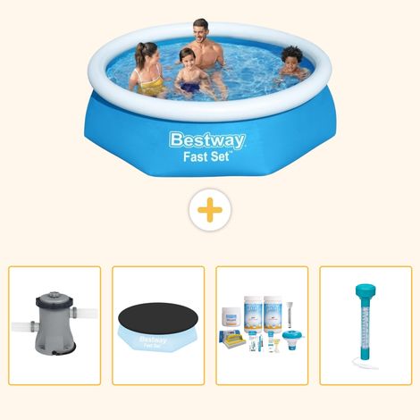 Bestway Bestway Fast Set Ronde - 244x61 cm - 5-pièces S226 (1/5)