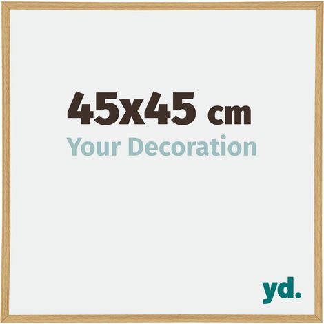 yd. - Cadre photo 45x45 - Hetre Clair - Plastique - Annecy