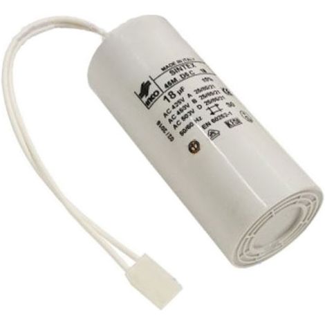 FAAC 63002795 Condensatore Pp 18Mf 450V Cavo Unipolare 150Mm Ricambio