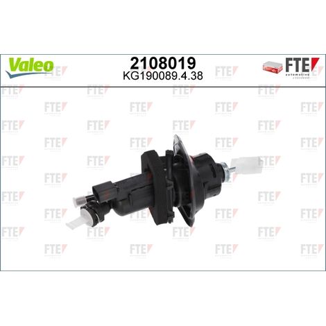 Cylindre émetteur, embrayage Valeo 2108019 FORD 1366873 1386632 1478574 1547415
