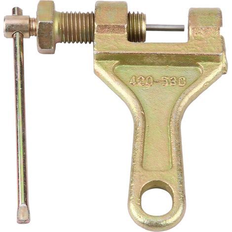 Werkzeug zum Abnehmen und Trennen von Kettengliedern für Motorräder, Quads und ATVs, Reparatur von Antriebsketten, Kettentrenner, Schneid- und Demontagewerkzeug. (1/5)