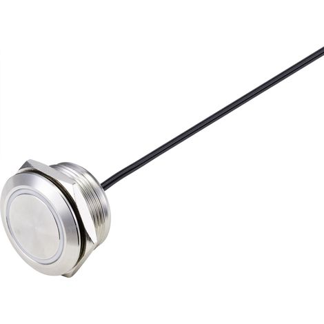 TRU COMPONENTS TC-9219108 Drucktaster 24 V/DC 50 mA 1 x Aus/(Ein) tastend IP65 1 St. (1/2)