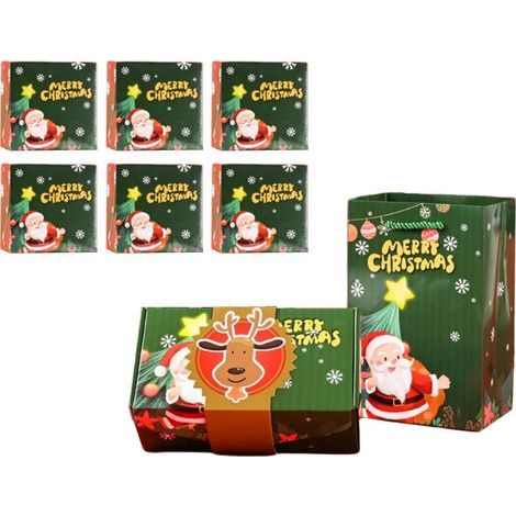Boîte-cadeau de noël pliable polyvalente et sac de rangement,-6F (1/2)