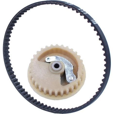 Pignon de courroie de vilebrequin et ensemble de courroie de distribution pour Honda GX35 GX35NT HHT35S UMC435A UMC425A Taille-haie à essence 4 temps pour moteur (1/5)