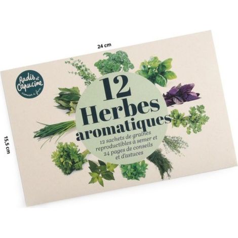 Enveloppe 12 sachets - Aromates à semer