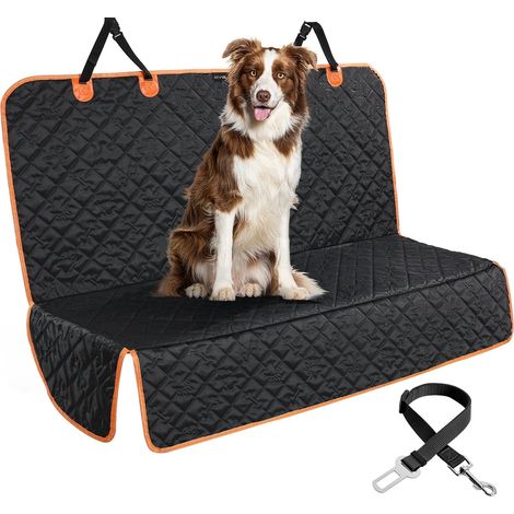 Housse de siège auto pour chien  Protection de siège arrière imperméable et antidérapante pour animaux domestiques et enfants  Taille universelle 132 x 58 x 46 cm