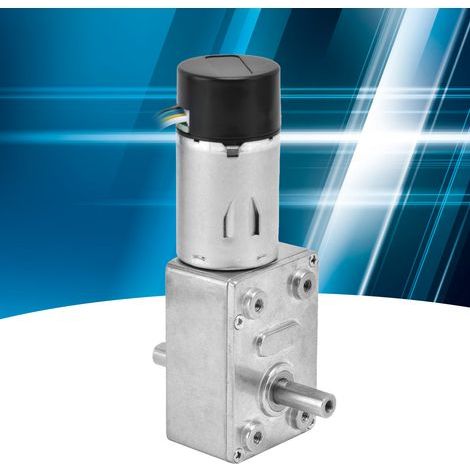 Motore a ingranaggi CC da 15 mm con doppio albero ed encoder JGY-370DC12V 40RPM (1/5)