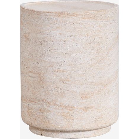 Table d'appoint de jardin ronde Ø35 cm en ciment Darwys SKLUM (1/5)