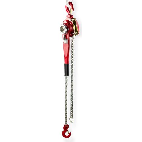 Hebelzug Flaschenzug Kettenzug Handhebelzug Handkettenzug 1,5t 2m Kette (1/5)