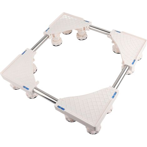 Support de machine à laver 12 pieds, support robuste pour lave-linge automatique, rack renforcé (1/5)