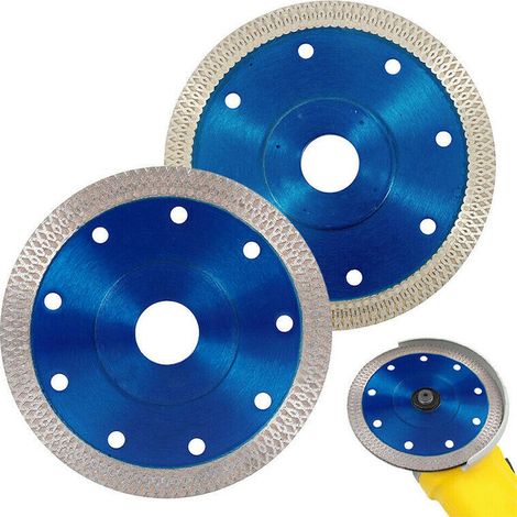 Disque de coupe diamanté de 105 mm pour meuleuse d'angle, lame de scie diamantée pour rainurage