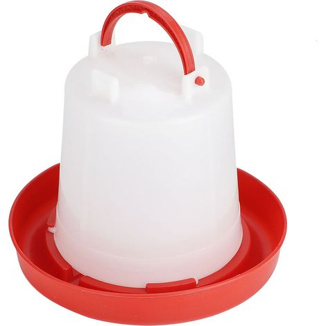 10 abreuvoirs pour poulets, bacs, cruches à eau, abreuvoirs automatiques (taille 1, 5 L taille 2, 5 L)