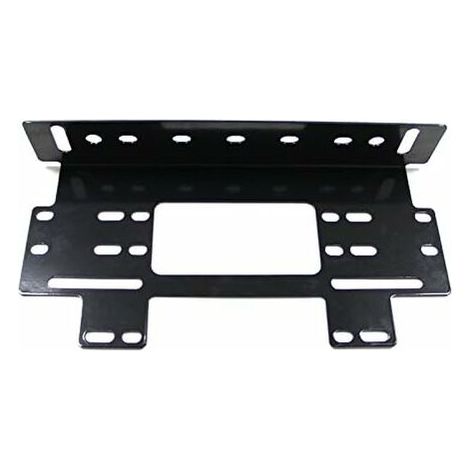 Support de plaque d'immatriculation pour pare-chocs avant de voiture SKUNTUGUANG - pour les feux tout-terrain, les feux de travail à LED, les barres lumineuses à LED, etc. (1/4)