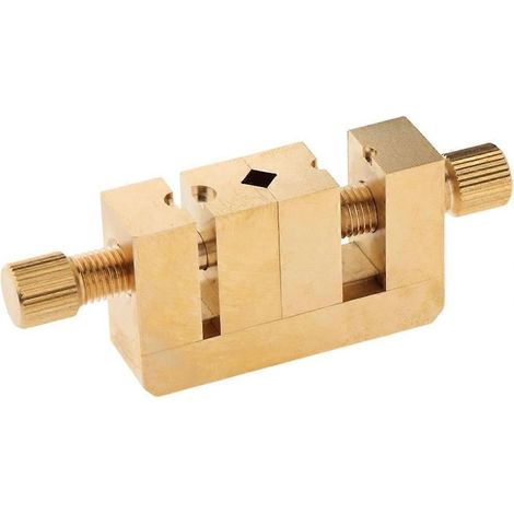 Outils pour la réparation des couronnes de montres, étau, atelier d'horloger, table, établi - JBMEDIA (1/4)