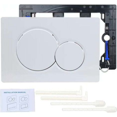 Blanco. Compatible con panel Geberit SIGMA01, botón de depósito de agua oculto 115.770 (1/3)