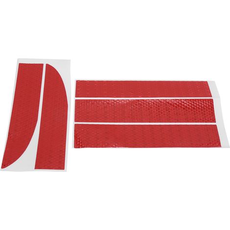 Lot de 5 bandes réfléchissantes haute intensité, étanches et universelles, pour une visibilité nocturne optimale. (1/5)