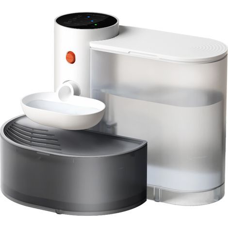 Smart 3L Cat Water Fountain, Automatic Fountain for Cats and Dogs, 2000mAh Rechargeable Battery, Water Purification and Wastewater Separation, Intelligent Wastewater Management (1/5)