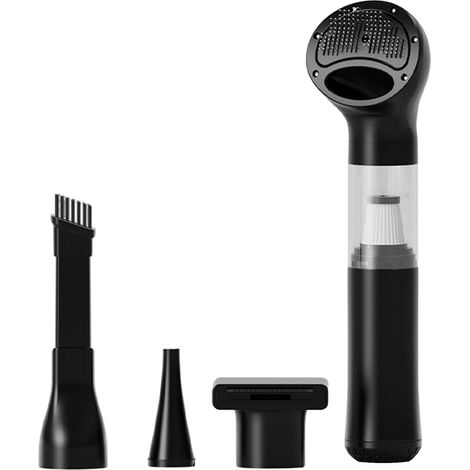 Aspirateur de toilettage pour chien – Kit professionnel de toilettage pour animaux de compagnie, technologie d'aspiration silencieuse, tasse à poussière portable de grande capacité Solution sans (1/5)