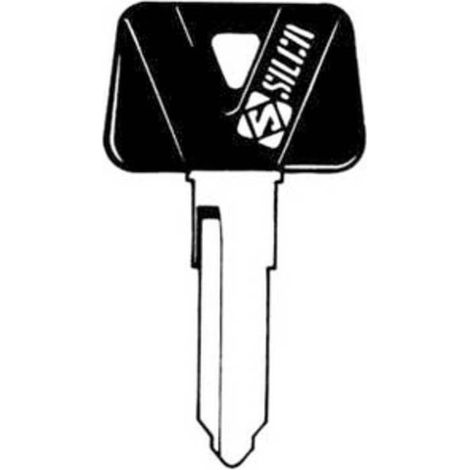 5 x SILCA YH31RAP CHIAVE AUTO TESTA PLASTICA ACCIAIO