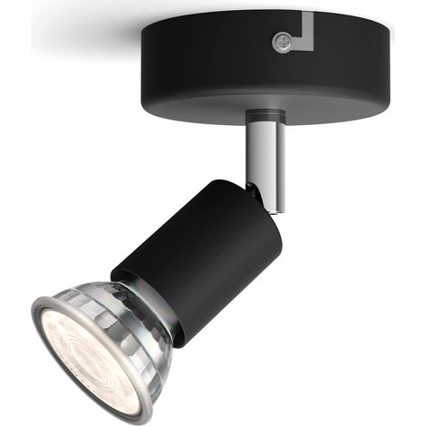 Faretto Limbali gu10 1 elemento (lampadina non inclusa) nero ø 8 x 13 cm (1/5)
