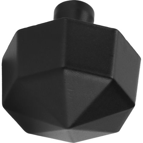 Bouton de meuble de cuisine moderne de remplacement pour tiroirs de coiffeuse et portes de placard (noir)
