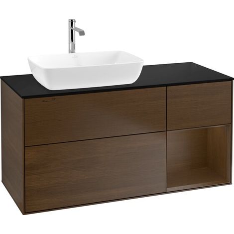 Villeroy & Boch F812GNGN Meuble sous-vasque Finion F81 (1/2)