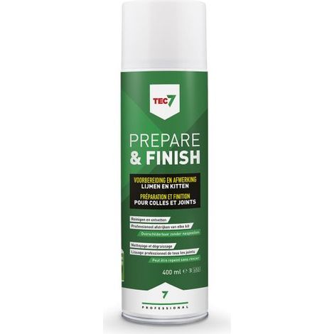 Prepare & Finish - Préparation et finition pour colles et joints - Tec7 (1/4)