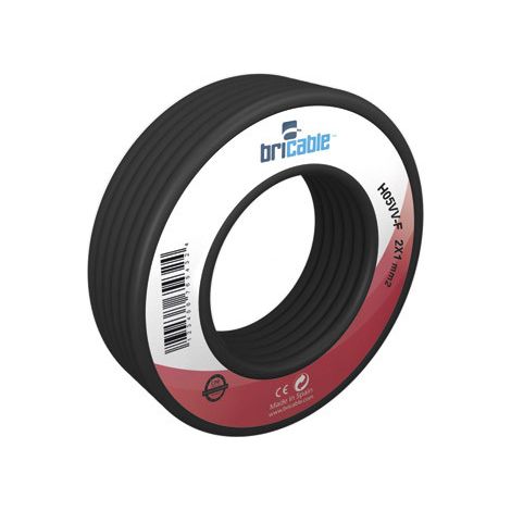 CABLE MANGUERA REDONDA 3 X 1,5 MM NEGRO 10 M - 1003001MRBR010
