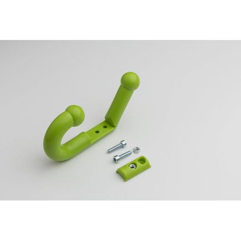 Patère double PARKID avec clavette - 2 têtes - vert - WATTELEZ