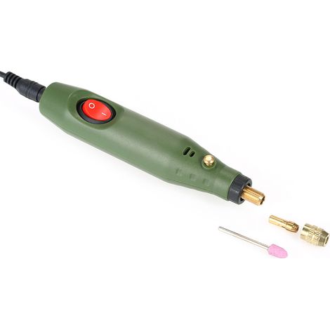 Mini meuleuse électrique multifonctionnelle DC12V, kit d'outil rotatif pour fraisage, polissage et gravure. (1/3)