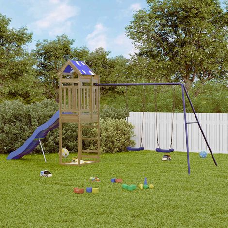 Outdoor Playset Impregnated Wood Pine vidaXL (1/5)