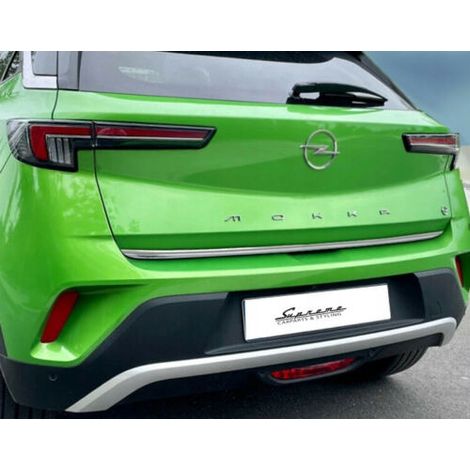 Opel Mokka II Mokka-e 2020+ Finiture cromate per il portellone
