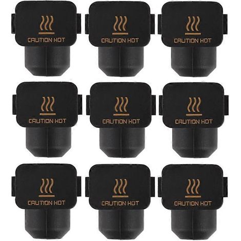 9er-Pack Bambu Lab A1 Mini-Silikonsocken, Druckbus-Schutzhülle, Isolierhülle für verbesserte 3D-Druckerleistung (1/5)