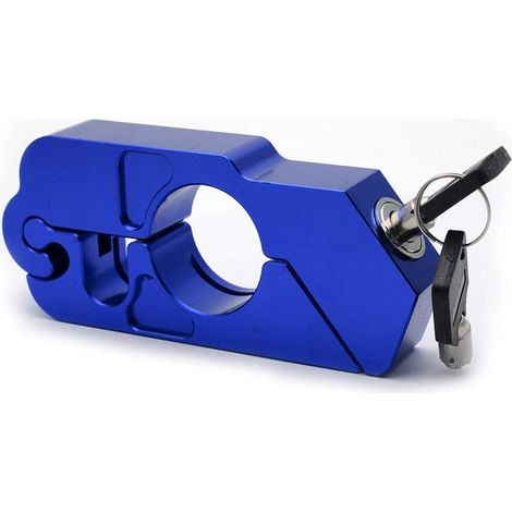 Antivol Moto Bravedog - Poignée Sécurité Universelle Alliage CNC Verrouillage Rapide avec 2 Clés pour Vélo, Scooter, Cyclomoteur ou Quad en Moins de 5 Secondes (1/4)