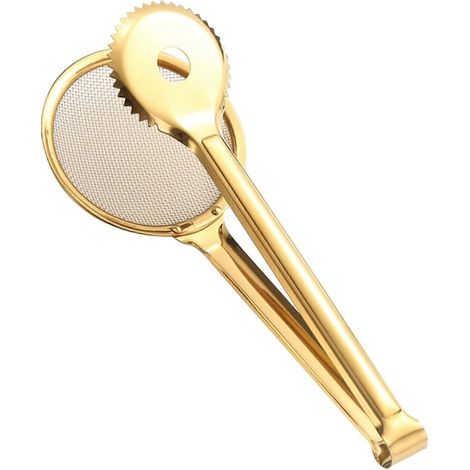 Pinces à frire résistantes à la chaleur, passoire, facile à nettoyer, pinces pour aliments à frire, filtre à huile, pince alimentaire, compatibles avec les passionnés de cuisine (1/4)