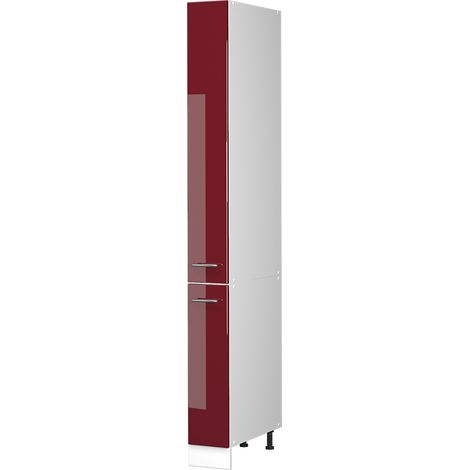 Armadio da farmacia Fame-Line, Bordeaux lucido/Bianco, 20 cm, Vicco (1/5)
