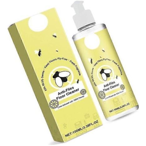 100 ml Bodenpflegeflüssigkeit, Fliegenbekämpfung, makellose Sauberkeit, Insektenbeseitigung, effektiver Bodenreiniger, Schädlingsbekämpfung, fleckenfreie Oberfläche. (1/4)