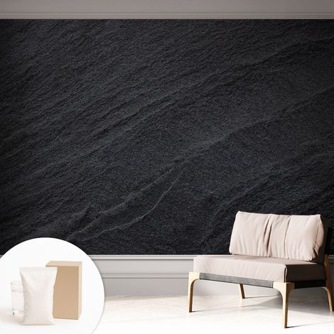Papier peint intissé décoratif pour salon chambre et cuisine Facile à poser avec colle Élégance de la pierre 312x219 cm (1/5)