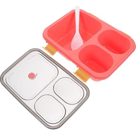 Boîte à lunch bento Didiseaon pour micro-ondes avec 3 (1/5)