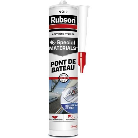 RUBSON schwarzes 280 ml Spezialversiegelungsmittel für Bootsdecks Rubson
