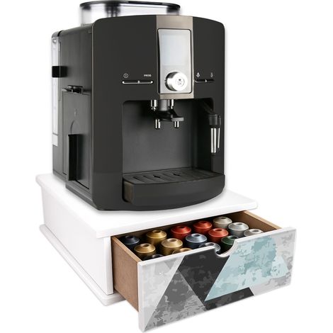 Lupia -  Cassetto Porta Cialde Caffè e Porta Capsule 27x33x11 cm PROSPETTIVA-C