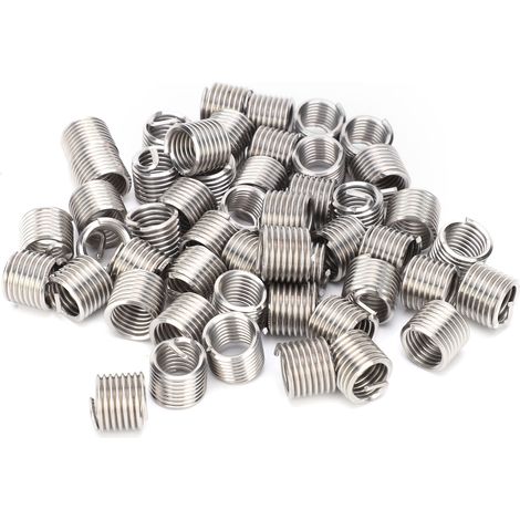 100 inserts de réparation en acier inoxydable, écrous réducteurs mâle/femelle M3x0.5 1.5D, outil de fixation fileté pour vis (1/5)